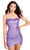 Ava Presley 27784 - Scoop Dual Straps Cocktail Dress Cocktail Dresses 00 / Lilac