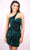 Ava Presley 27802 - One Shoulder Sequin Cocktail Dress Special Occasion Dress 00 / Iridescent Black