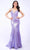 Ava Presley 27815 - V-Neck Backless Prom Gown Prom Dresses 00 / Lilac