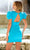 Ava Presley 28315 - V-Neck Puff Sleeve Cocktail Dress Cocktail Dresses