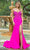 Ava Presley 28581 - Embellished Sleeveless Prom Dress Special Occasion Dress 00 / Fuchsia