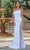 Ava Presley 38894 - One-Sleeve Heat Set Stone Embellished Prom Dress Prom Dresses 00 / White