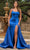 Ava Presley 38922 - Sleek Scoop Neck Prom Dress Special Occasion Dress 00 / Royal