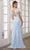 Ava Presley 39240 - Feathered Sleeve Beaded Prom Gown Special Occasion Dress