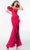 Ava Presley 39265 - Ruffle Sleeve Mermaid Prom Dress Special Occasion Dress 00 / Red