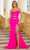 Ava Presley 39270 - Cutout Ornate Prom Dress Special Occasion Dress 00 / Fuchsia