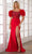 Ava Presley 39279 - Jeweled Illusion Corset Prom Dress Special Occasion Dress 00 / Red