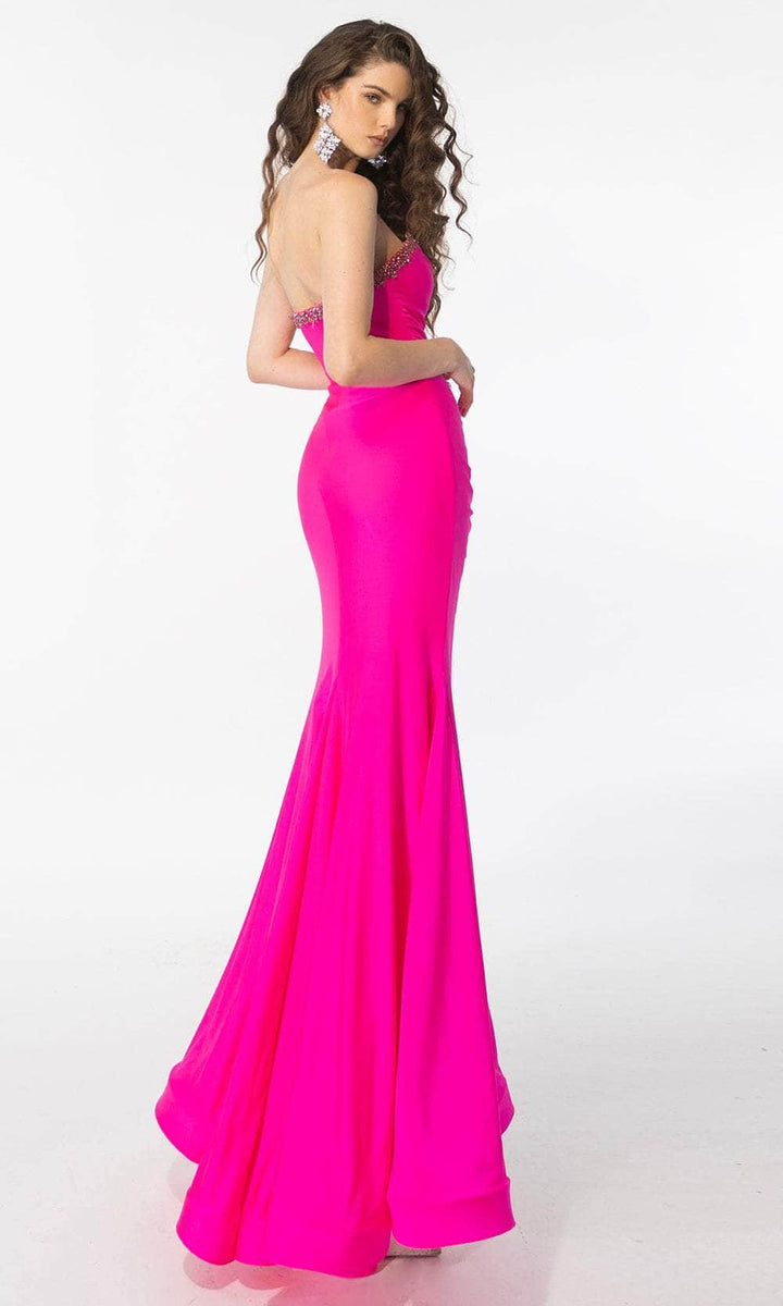 Ava Presley 39290 - Strapless Beaded Trim Prom Gown – Couture Candy