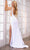 Ava Presley 39550 - Beaded Trim Prom Dress with Slit Special Occasion Dress