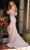 Ava Presley 40033 - Straight-Across Neck Puff Sleeves Prom Gown Special Occasion Dress