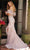 Ava Presley 40033 - Straight-Across Neck Puff Sleeves Prom Gown Special Occasion Dress