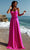 Blush by Alexia Designs 12132 - Draped Bodice Prom Dress Prom Dresses 0 / Hot Pink