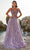 Blush by Alexia Designs 12171 - Cold Shoulder A-Line Prom Dress Prom Dresses 0 / Lilac