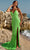 Blush by Alexia Designs 91001 - Sequin V-neck Prom Dress Prom Dresses 0 / Apple Green