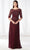 Cameron Blake - 114657SL Dress Mother of the Bride Dresses 4 / Wine