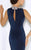 Cameron Blake 116659 - Beaded High Neck Evening Gown Evening Dresses