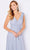 Cameron Blake 221694 - Cap Sleeve Knotted Formal Dress Mother of the Bride Dresses