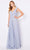 Cameron Blake 221694 - Cap Sleeve Knotted Formal Dress Mother of the Bride Dresses 4 / Ice Gray