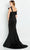 Cameron Blake CB144 - Ruched One Shoulder Evening Gown Evening Dresses