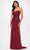 Cameron Blake CB202 - Strapless Ruched A-line Gown Special Occasion Dress