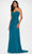 Cameron Blake CB202 - Strapless Ruched A-line Gown Special Occasion Dress