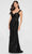 Cameron Blake CB210 - Stretch Lace Sheath Gown with Stone Accents Special Occasion Dress