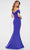 Cameron Blake CB212 - Off Shoulder Crepe Mermaid Gown Special Occasion Dress