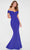 Cameron Blake CB212 - Off Shoulder Crepe Mermaid Gown Special Occasion Dress