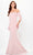 Cameron Blake CB3233 - Classic Mermaid Style Evening Gown Mother of the Bride Dress 14 / Bordeaux