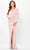 Cameron Blake CB3235 - Peplum Sheath Evening Dress Special Occasion Dress 4 / Blush