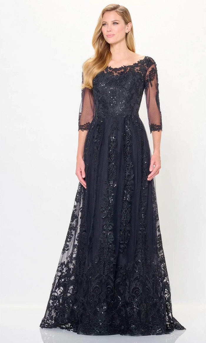 Cameron Blake CB3240 - Cap Sleeve Lace Evening Dress Special Occasion Dress