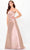 Cameron Blake CB3248 - Pleated Bodice Evening Dress Special Occasion Dress 4 / Blush