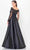 Cameron Blake CB3249 - Long Sleeve Applique Evening Dress Special Occasion Dress