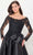 Cameron Blake CB3249 - Long Sleeve Applique Evening Dress Special Occasion Dress