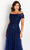 Cameron Blake CB751 - Short Sleeve Evening Gown Evening Dresses 18 / Navy