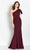 Cameron Blake CB752 - One-Shoulder Sequin Detailed Evening Gown Evening Dresses 10 / Black