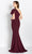 Cameron Blake CB752 - One-Shoulder Sequin Detailed Evening Gown Evening Dresses 10 / Black