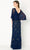 Cameron Blake CB783 - Cape Sheath Evening Dress Evening Dresses