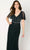 Cameron Blake CB785 -V-Neck Sequin Embellished Evening Dress Evening Dresses LG / Sage