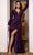 Cinderella Divine CD788 - Beaded Long Sleeve Evening Gown