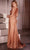 Cinderella Divine CD788 - Beaded Long Sleeve Evening Gown