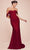 Ladivine CD790C - Off Shoulder Satin Plus Gown