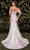 Ladivine Bridal CD804W - Scoop Basque Bridal Dress