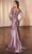 Ladivine CDS505 - Illusion Bateau Sheath Evening Dress