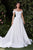 Ladivine Bridal CDS513W - Off-Shoulder Basque Ballgown In White