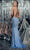 Chic and Holland AF330092 - Rhinestone Embellished Open Back Prom Gown Prom Dresses