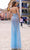 Chic and Holland AR330316 - Plunging V-Neck Embellished Prom Dress Evening Dresses