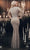 Chic and Holland HF110104 - Long Sleeve Beaded Evening Gown Evening Dresses