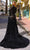 Chic and Holland HF110274 - Long Sleeve Ruffles Evening Dress Evening Dresses