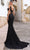 Chic and Holland HF110298 - Side Cutout Beaded Evening Dress Prom Dresses